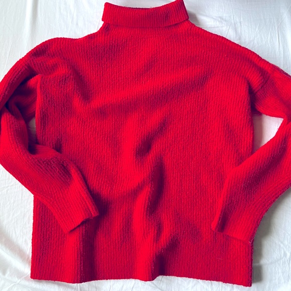 French Connection Chunky Balloon Sleeve Sweater - Picture 4 of 4